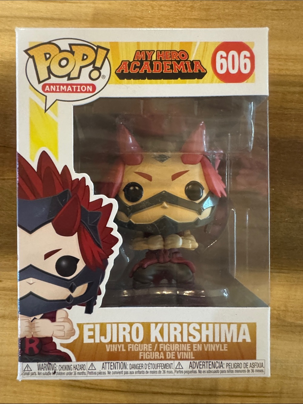 Funko Pop! My Hero Academia Eijiro Kirishima Red & Black #606